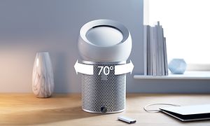 Dyson Pure Cool Me pöydällä