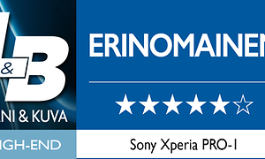 Ääni ja Kuva arvioi Sony Xperia PRO-1:n erinomaiseksi.