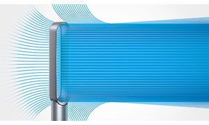 Dyson Cool - Ilma poistuu tornituulettimesta