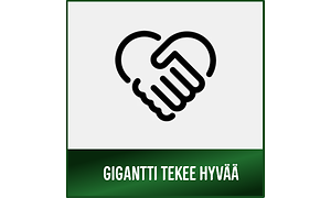 gigantti tekee hyvää square green