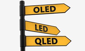 LED OLED QLED