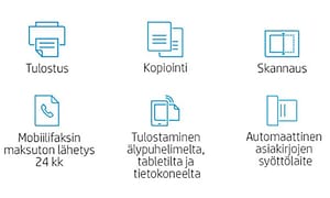 HP_DeskJet_4130e ikoneita ja suomenkieliset tekstit