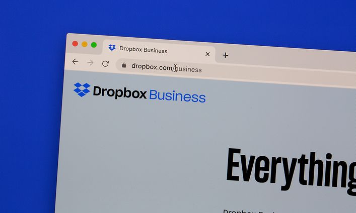 DropBox yrityksille