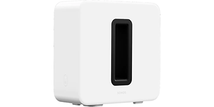 Valkoinen Sonos Sub gen 3 -subwoofer