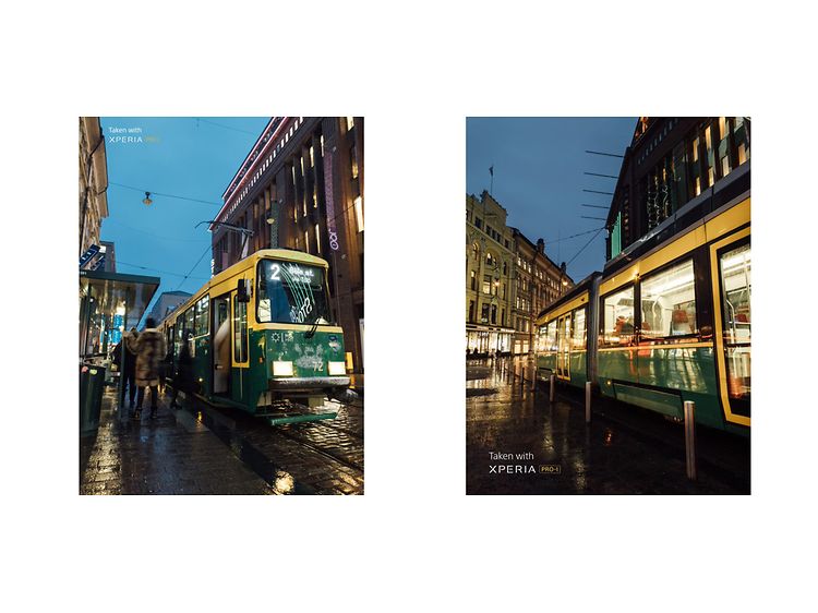 Vaikuttaja Ville kankareen Sony Xperia PRO-I -puhelimella kuvaamia valokuvia Helsingin keskustasta