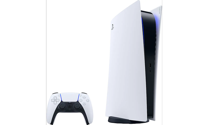 Playstation 5 pelikonsoli ja ohjain