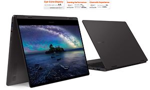 Kahden Galaxy Book2 360 -laitteen tuotekuvat