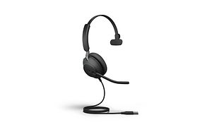 Jabra - Evolve 2 40 -kuulokkeet sivusta kuvattuna