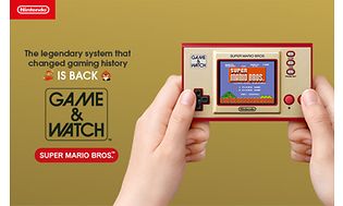 Super Mario Bros 35-juhlavuoden kunniaksi julkaistu Super Mario Bros -elektroniikkapeli