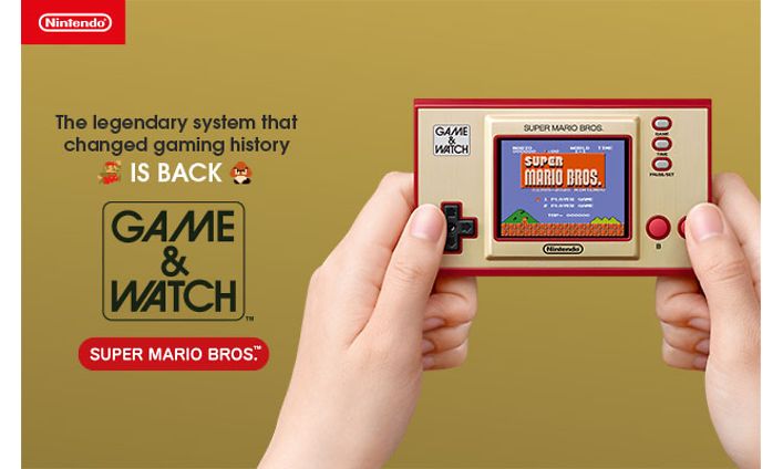 Super Mario Bros 35-juhlavuoden kunniaksi julkaistu Super Mario Bros -elektroniikkapeli