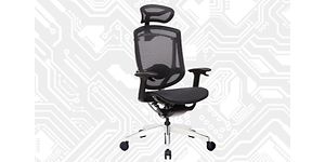 Ergonominen musta toimistotuoli