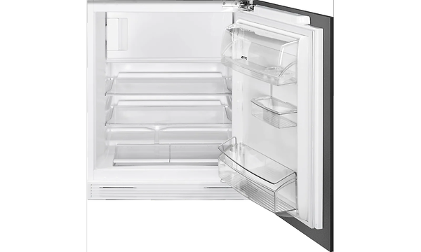 Smeg - Valkoinen avoinna oleva Smeg-jääkaappi