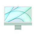 Vihreä iMac 2021 edestä päin kuvattuna