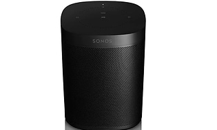 Musta Sonos One -kaiutin