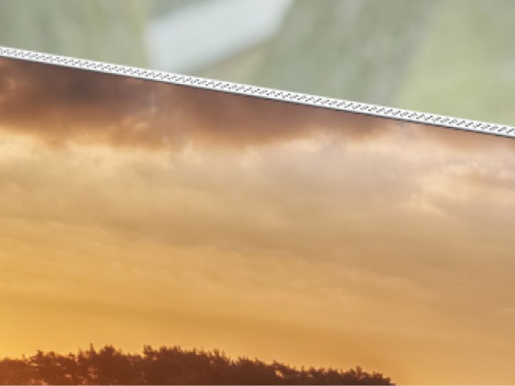 Samsung-QLED Television kulma