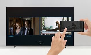 Samsung-TV - Suoratoistoa mobiililaitteesta televisioon