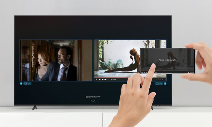 Samsung-TV - Suoratoistoa mobiililaitteesta televisioon
