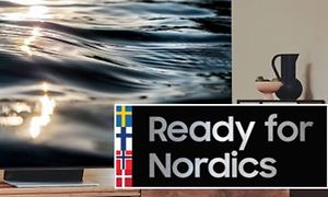 TV ja Ready For Nordics -teksti