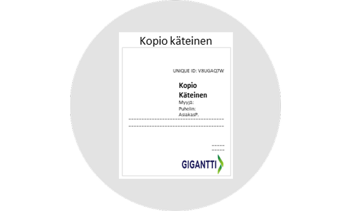 Kuva Gigantin käteiskuitista