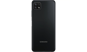 Tele - Low-range comparison - Samsung Galaxy A22 5G -puhelin kuvattuna takaa