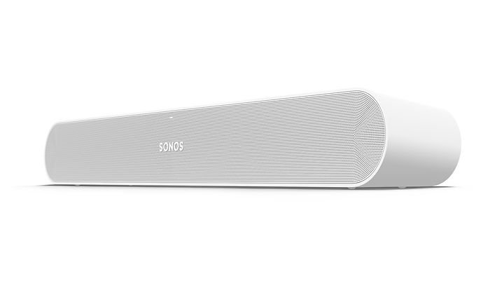 Sonos-Valkoinen Ray-soundbar lähikuva