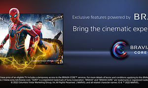 Sony-Bravia XR info ja Spiderman ruudulla