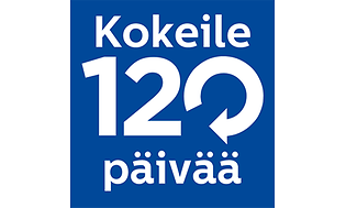 120 päivän tyytyväisyystakuu