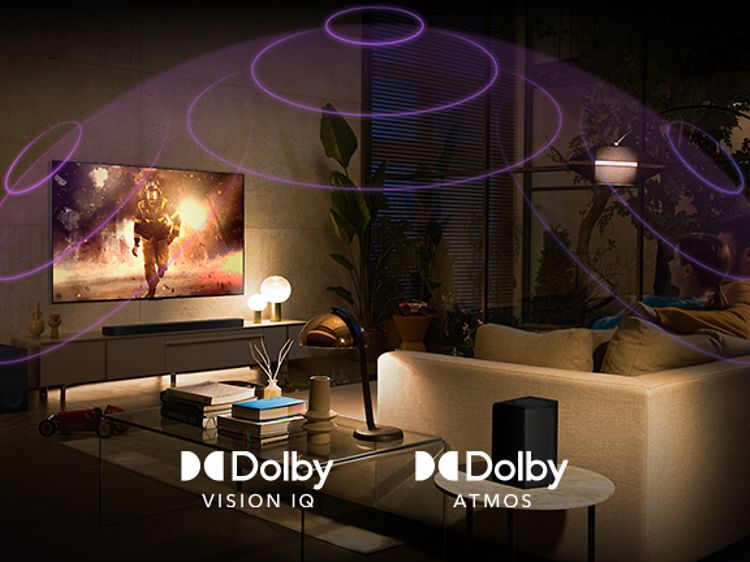 LG-televisio ja aito elokuvakokemus olohuoneessa sekä Dolby-teksti