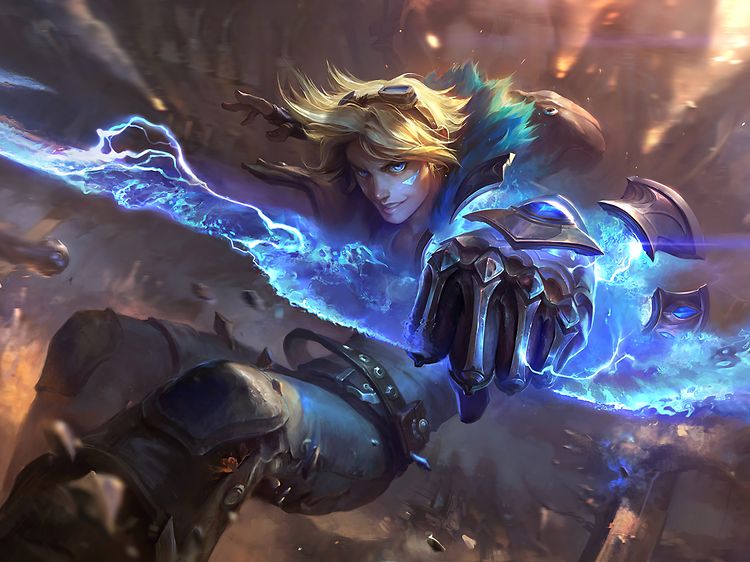 League of Legends -pelin hahmo Ezreal