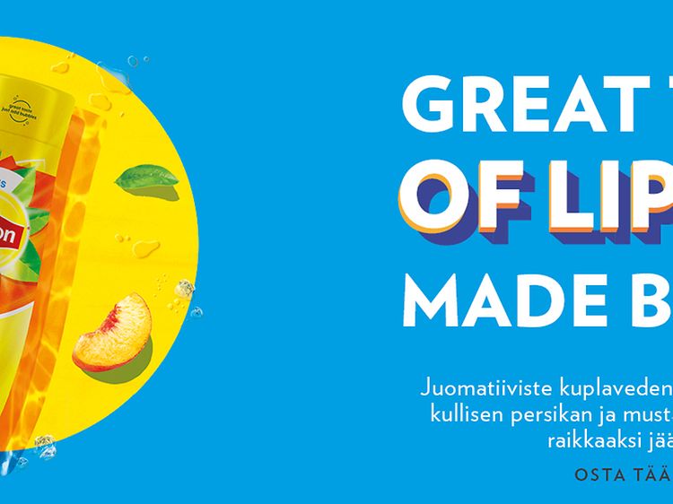 Lipton banner