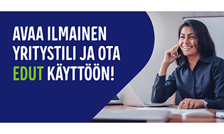Avaa ilmainen tili ja ota edut käyttöön