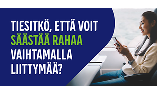 Säästä rahaa vaihtamalla liittymää