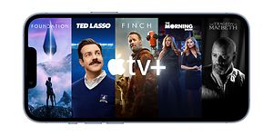 Kuva Apple TV+ -sarjasta puhelimen näytöllä