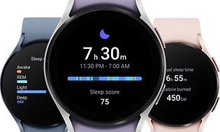 Samsung Galaxy Watch5 -älykello unenseurannalla