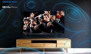 TCL - Onkyo-äänijärjestelmällä sekä Dolby Atmoksella varustettu televisio