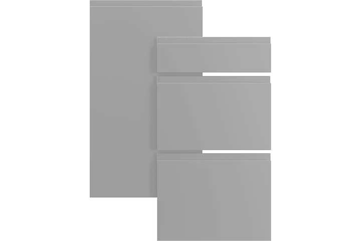 Epoq Integra Steel Grey-keittiön vaaleanharmaat etulevyt