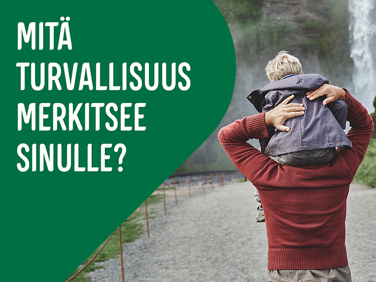 Mies kantaa lasta olkapäillään -Top banner desktop-FI