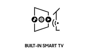 Sisäänrakennettu Smart TV