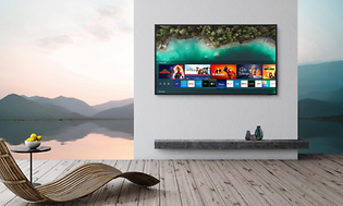 Samsung The Terrace -televisio ulkotiloissa - Smart TV