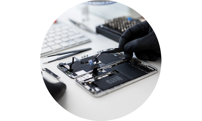 CS-Repair- Lähikuva varaosista