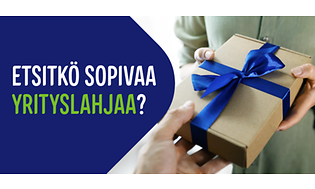 Etsitkö sopivaa yrityslahjaa