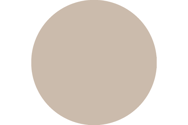 Pyöreä kuva Jotun LADY Wonderwall Soft Skin ja Timeless 10580 väristä