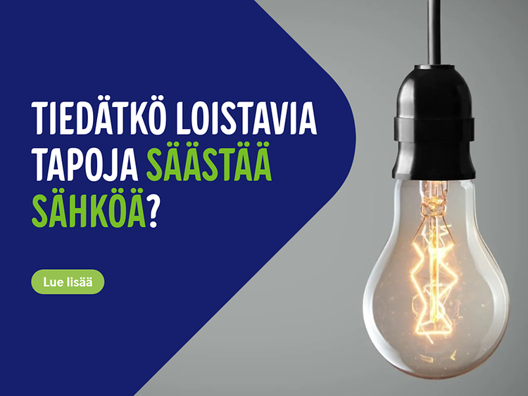 Loistavia tapoja säästää sähköä (4)
