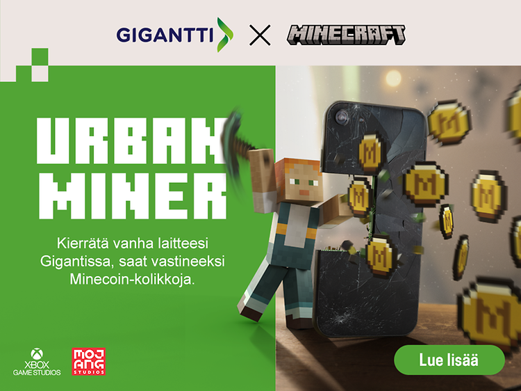 Urban Miner - kierrätä vanhat laitteet ja ansaitse minecoineja