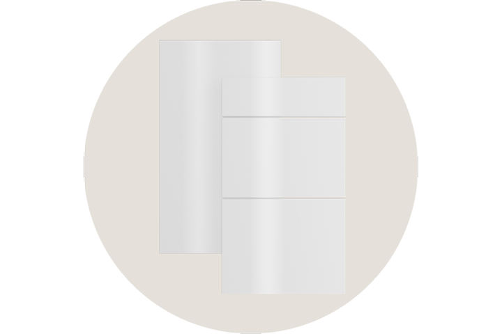 Epoq - Keittiösarja - Trend Gloss White -etulevyt