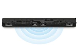 Soundbar skeleton subwoofer