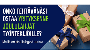 Etsitkö joululahjoja työntekijöillesi?