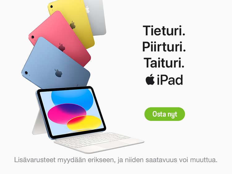 Apple iPad 10.9" 2022 osta nyt