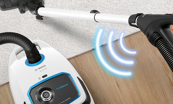 Bosch-pölynimuri ja PowerControl-tehonsäädin kädensijassa