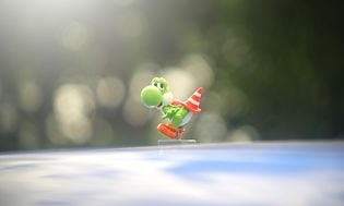 Yoshi Amiibo-hahmo Nintendon Super Mario -pelistä